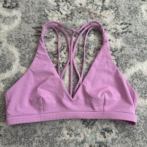 Lululemon Raise The Barre Bra in Candy Pink